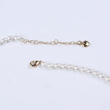 Cherry Rice Pearl Necklace 4-4.5mm for Women