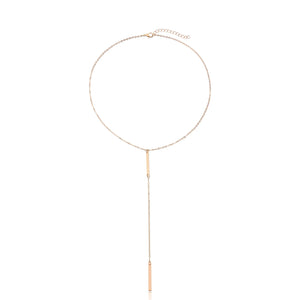 Cross Pendant Necklace Geometric Clavicle Chain Summer Jewelry