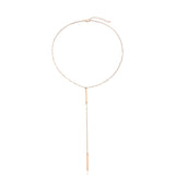 Cross Pendant Necklace Geometric Clavicle Chain Summer Jewelry