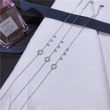 Circle Ankle Bracelet 925 Sterling Silver Women Anklet