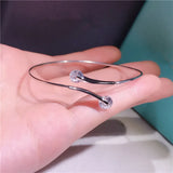 925 Sterling Silver Cuff Bracelet for Women