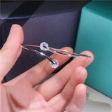 925 Sterling Silver Cuff Bracelet for Women