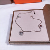 Shell Pendant Anklet 925 Sterling Silver Ankle Bracelet