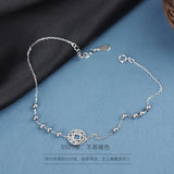 925 Sterling Silver Anklet for Women Statement Anklet