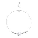 925 Sterling Silver Anklet for Women Statement Anklet