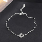 925 Sterling Silver Anklet for Women Statement Anklet