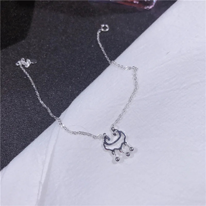 925 Sterling Silver Women's Ankle Bracelet
