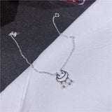 925 Sterling Silver Women's Ankle Bracelet