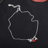 Heart Shape Anklet 925 Sterling Silver Women