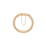 Hip-hop Double-layer Bracelet Titanium Steel Plated