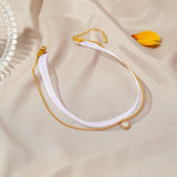 Double-layer Mesh Clavicle Chain Japanese Choker Collar Students Jewelry