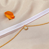 Double-layer Mesh Clavicle Chain Japanese Choker Collar Students Jewelry