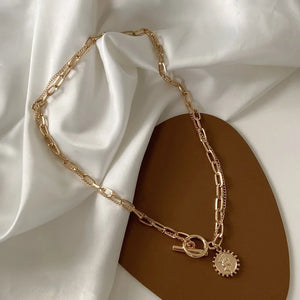 European American Beauty Double Necklace