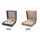Travel PU Leather Necklace Box Storage Case Ring Box Jewelry Box