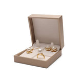Travel PU Leather Necklace Box Storage Case Ring Box Jewelry Box