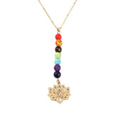 Colorful Natural Stone Bead Necklace
