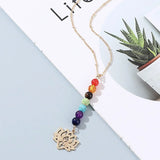 Colorful Natural Stone Bead Necklace