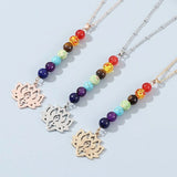 Colorful Natural Stone Bead Necklace