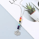 Colorful Natural Stone Bead Necklace