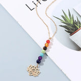 Colorful Natural Stone Bead Necklace