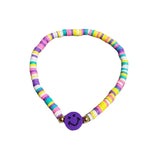 Boho Ethnic Style Beaded Smiley Face Bracelet