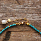 Seed Beads Pearl Friendship Bracelet Handmade