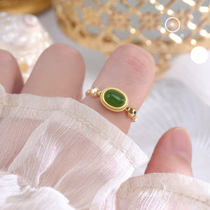 Classic Chain Open Rings For Circle Minimalist Ring Jewelry