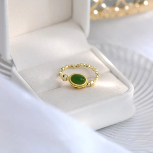 Classic Chain Open Rings For Circle Minimalist Ring Jewelry