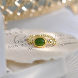 Classic Chain Open Rings For Circle Minimalist Ring Jewelry