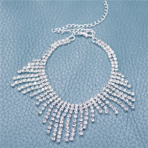 Crystal Tassel Bohemian Anklet Women's Sexy Jewelry