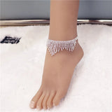 Crystal Tassel Bohemian Anklet Women's Sexy Jewelry