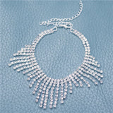 Crystal Tassel Bohemian Anklet Women's Sexy Jewelry