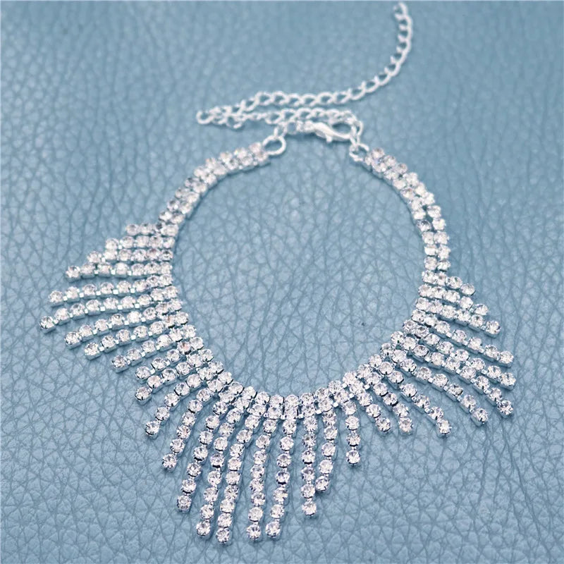 Crystal Tassel Bohemian Anklet Women's Sexy Jewelry