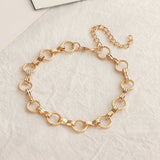 Braided Round Chain Anklet for Women Accessories