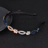 Rhinestone Headband for Women Fancy Hair Accessory