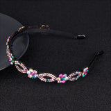 Rhinestone Headband for Women Fancy Hair Accessory