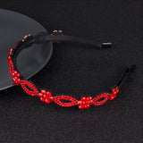 Rhinestone Headband for Women Fancy Hair Accessory