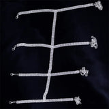 Sexy Crystal Leg Chain Women Pool Party Jewelry