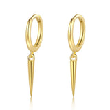 Sterling Silver 925 Cone Shape Earrings for Women