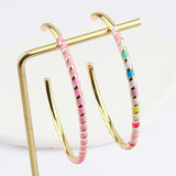 Colorful Bangle Bracelet Open Bangles Jewelry