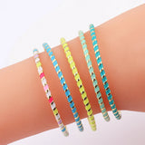 Colorful Bangle Bracelet Open Bangles Jewelry