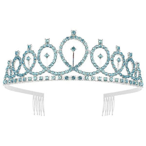 Rhinestone Crown Headbands for Women - Wedding Hair Jewelry