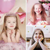 Rhinestone Crown Headbands for Women - Wedding Hair Jewelry