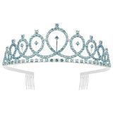 Rhinestone Crown Headbands for Women - Wedding Hair Jewelry