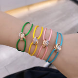 Adjustable Metal Buckle Hand Chain Unisex Bracelet for Men and Women