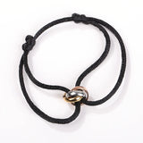 Adjustable Metal Buckle Hand Chain Unisex Bracelet for Men and Women