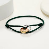 Adjustable Metal Buckle Hand Chain Unisex Bracelet for Men and Women