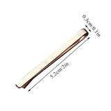 Men's Metal Necktie Clip Pin Business Wedding Tie Fastener