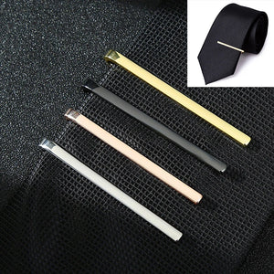 Men's Metal Necktie Clip Pin Business Wedding Tie Fastener