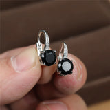 Classic Silver Clip Earrings For Women